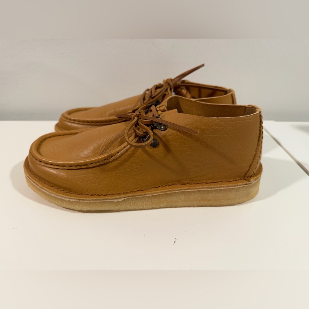 Clarks desert nomad Men's Tan Leather Shoes